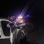 Ruta 5: un accidente entre dos vehículos dejó un hombre hospitalizado con lesiones graves